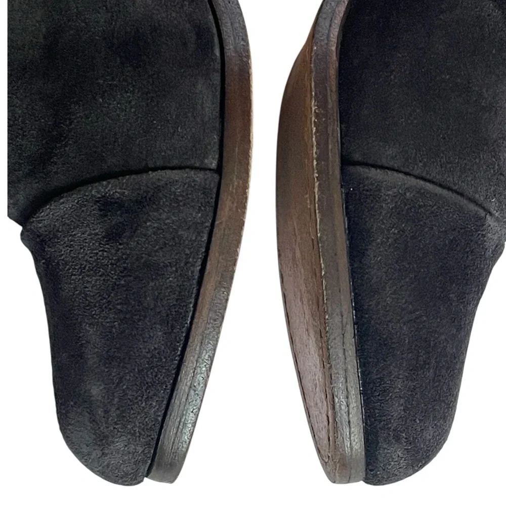RAG & BONE HARROW BLACK SUEDE BOOTS SZ 6 MED